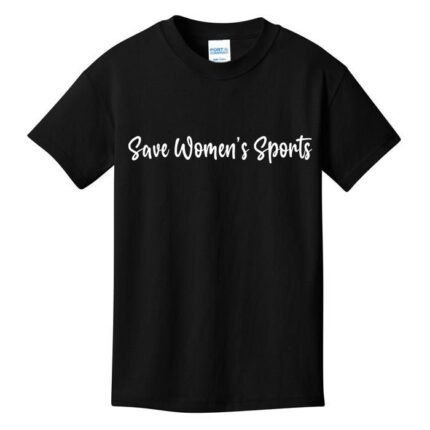 Save Womens Sports Riley Gaines Kids T-Shirt