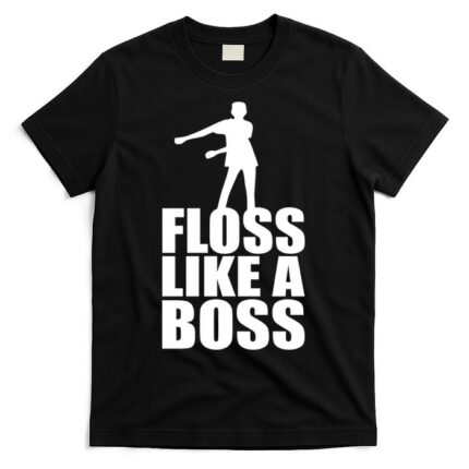 Floss Like A Boss Dance Logo T-Shirt
